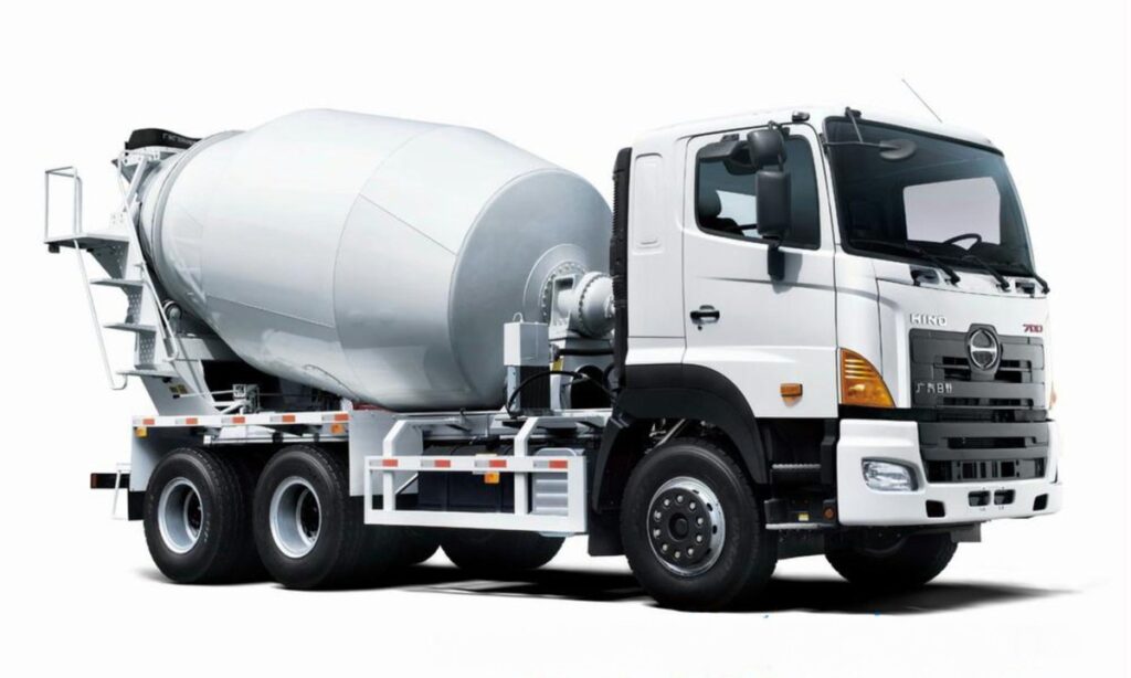 Construction Vehicles: Concrete Mixer Trucks